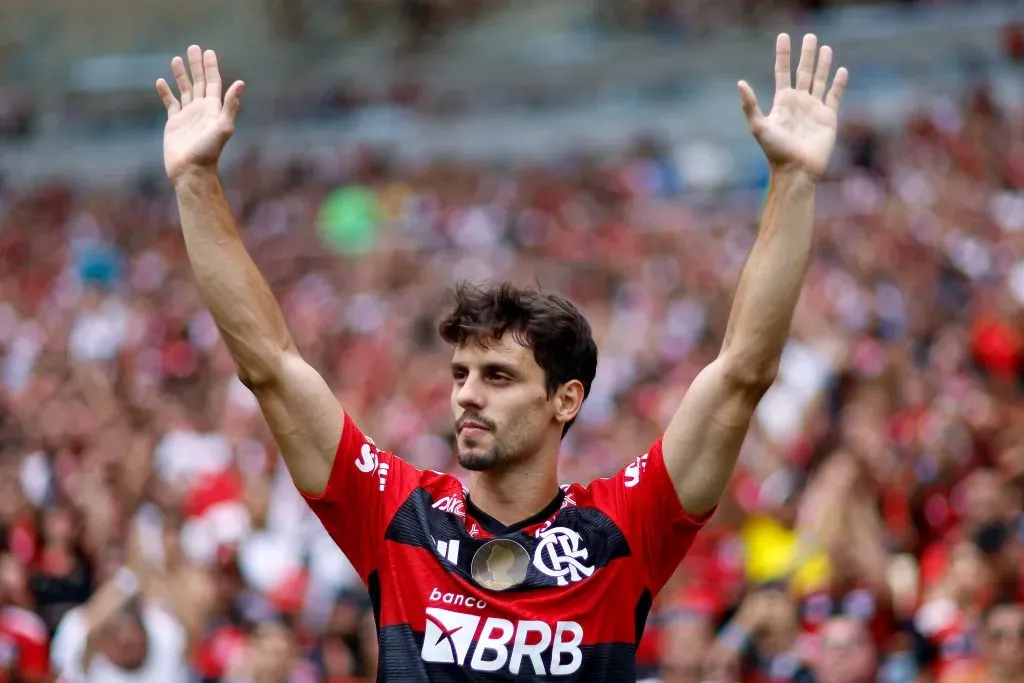 Zagueiro em sua despedida pelo Flamengo (Photo by Buda Mendes/Getty Images)