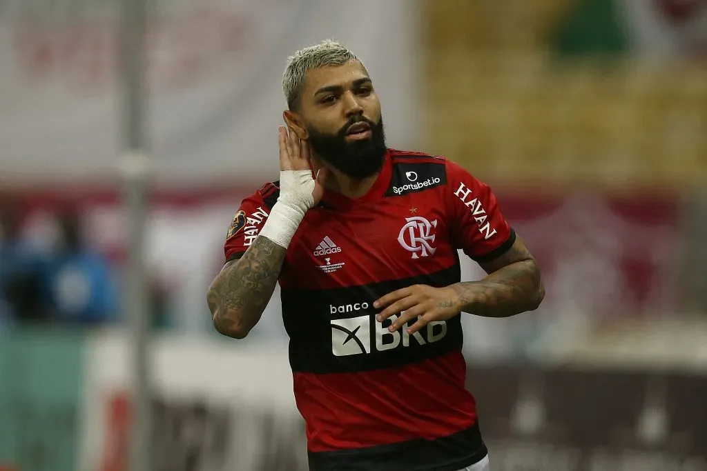 Atacante em ação pelo Flamengo (Photo by Wagner Meier/Getty Images)