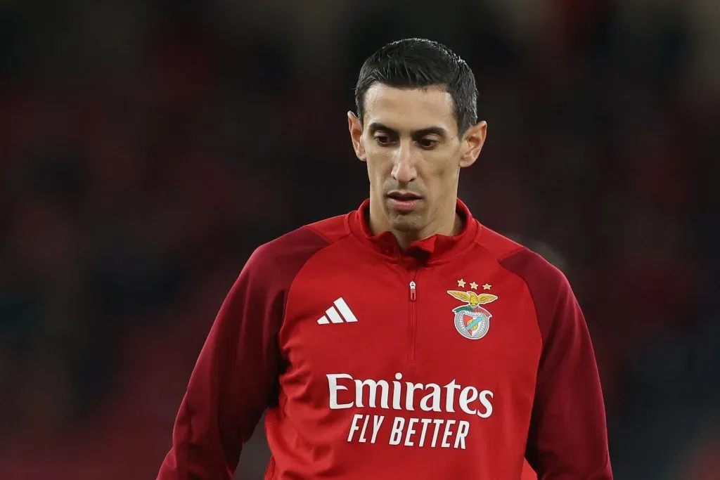 Angel Di Maria of SL Benfica  (Photo by Carlos Rodrigues/Getty Images)