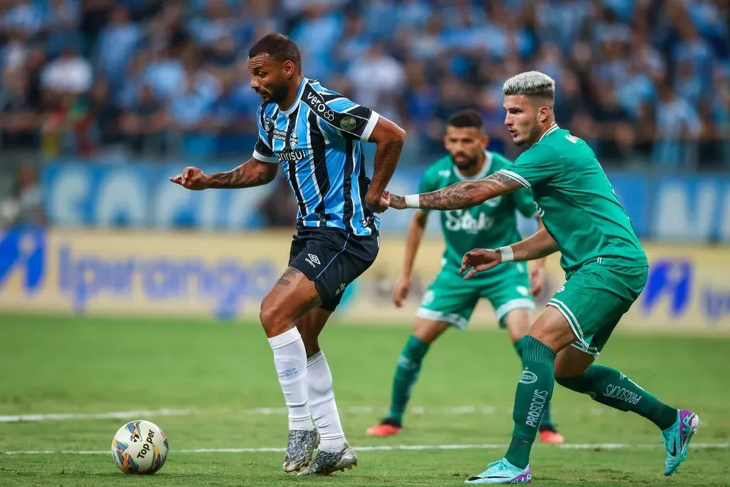 JP Galvão: alvo de críticas no Grêmio (Foto: Lucas Uebel/Grêmio/Divulgação)