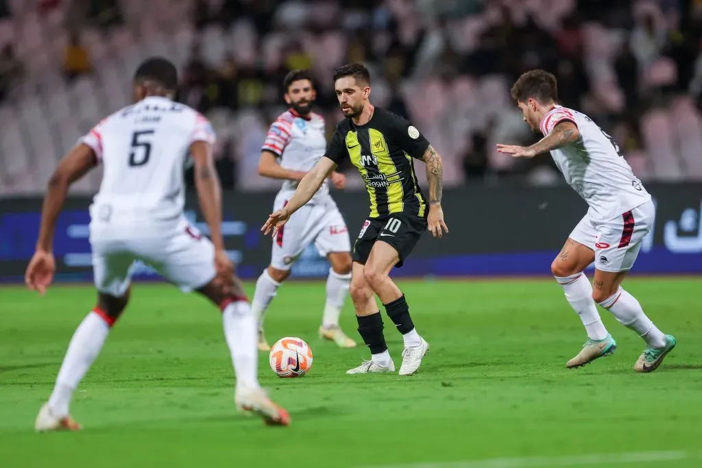 Coronado perto do Corinthians. (Photo by Yasser Bakhsh/Getty Images)