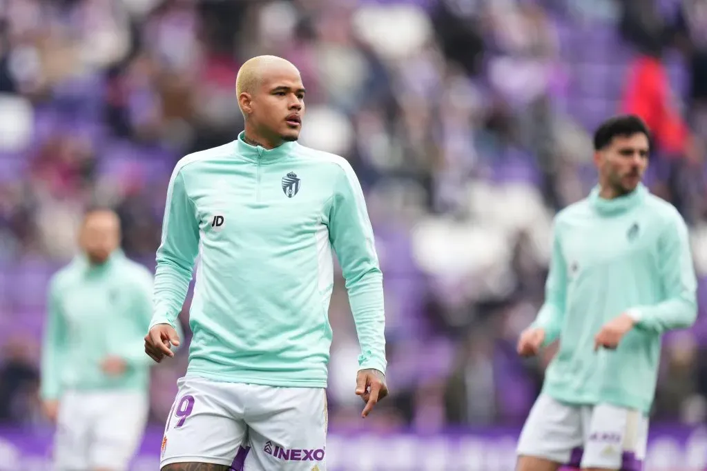 Kenedy no Real Valladolid em 2023. (Photo by Angel Martinez/Getty Images)