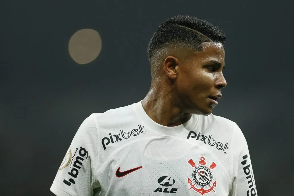 Wesley pelo Corinthians. (Photo by Ricardo Moreira/Getty Images)