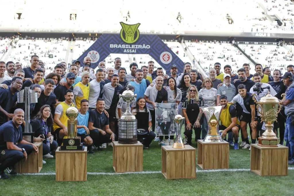 Corinthians em 2023. (Photo by Ricardo Moreira/Getty Images)