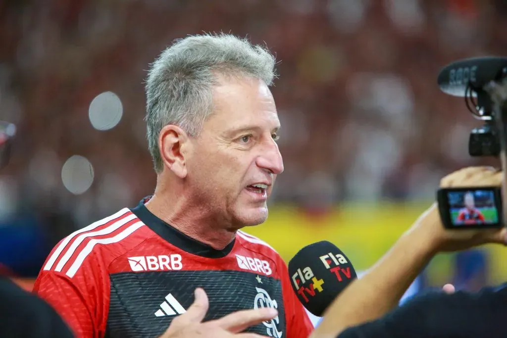 Rudolfo Landim presidente do Flamengo | Foto: Antonio Pereira/AGIF