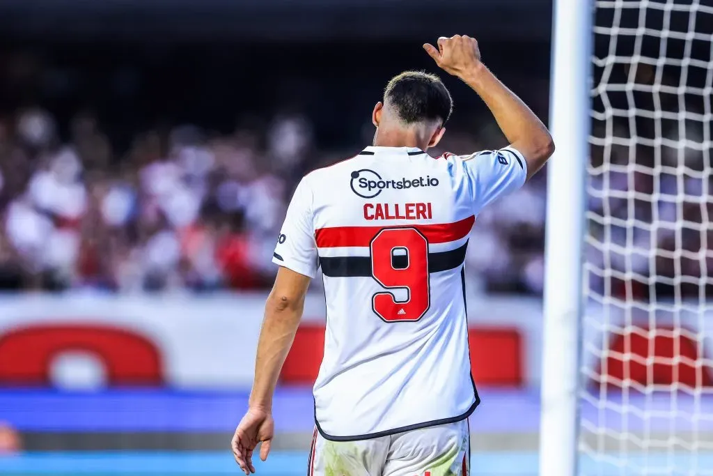 Calleri jogador do Sao Paulo . Foto: Marcello Zambrana/AGIF