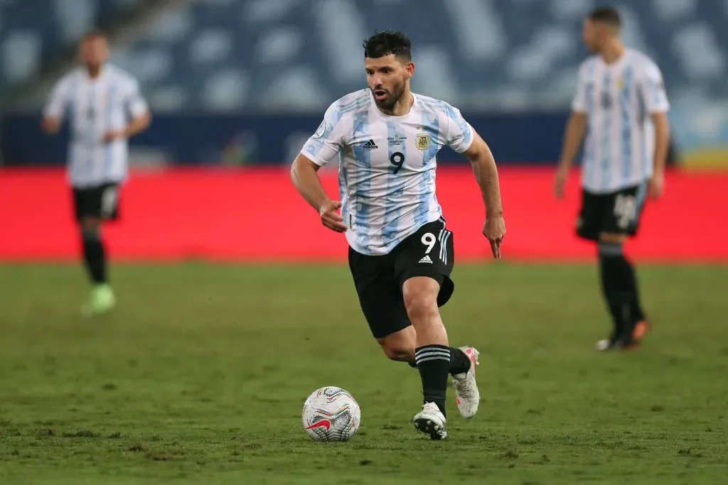 Sergio Agüero of Argentina (Photo by Buda Mendes/Getty Images)