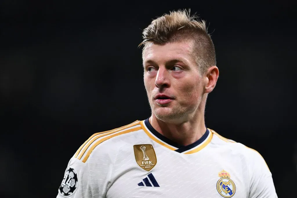 Toni Kroos of Real Madrid . (Photo by David Ramos/Getty Images)