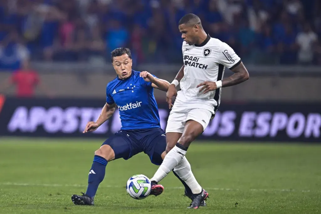 Marlon em ação contra o Botafogo. (Photo by Pedro Vilela/Getty Images)