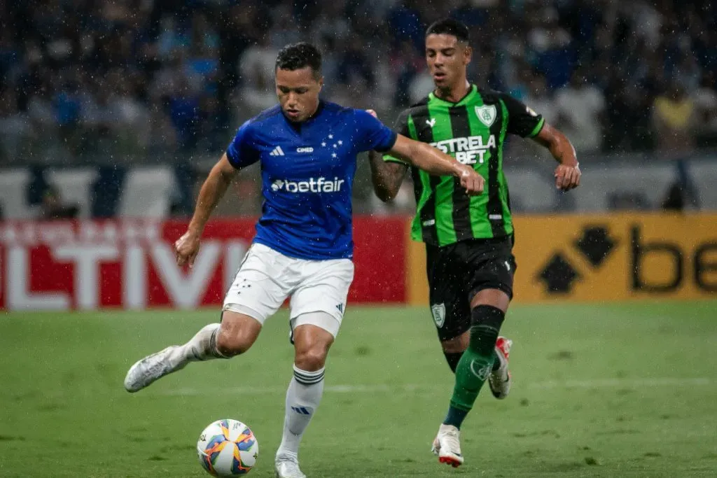 Marlon pelo Cruzeiro. Foto: Fernando Moreno/AGIF