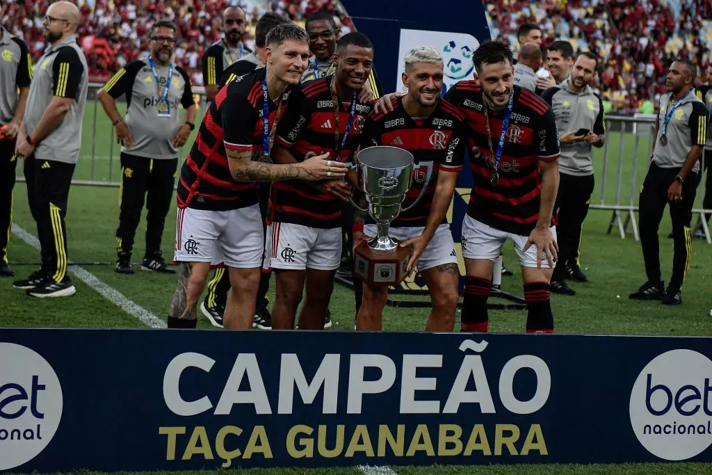 Flamengo conquista a Guanabara. Foto: Thiago Ribeiro/AGIF