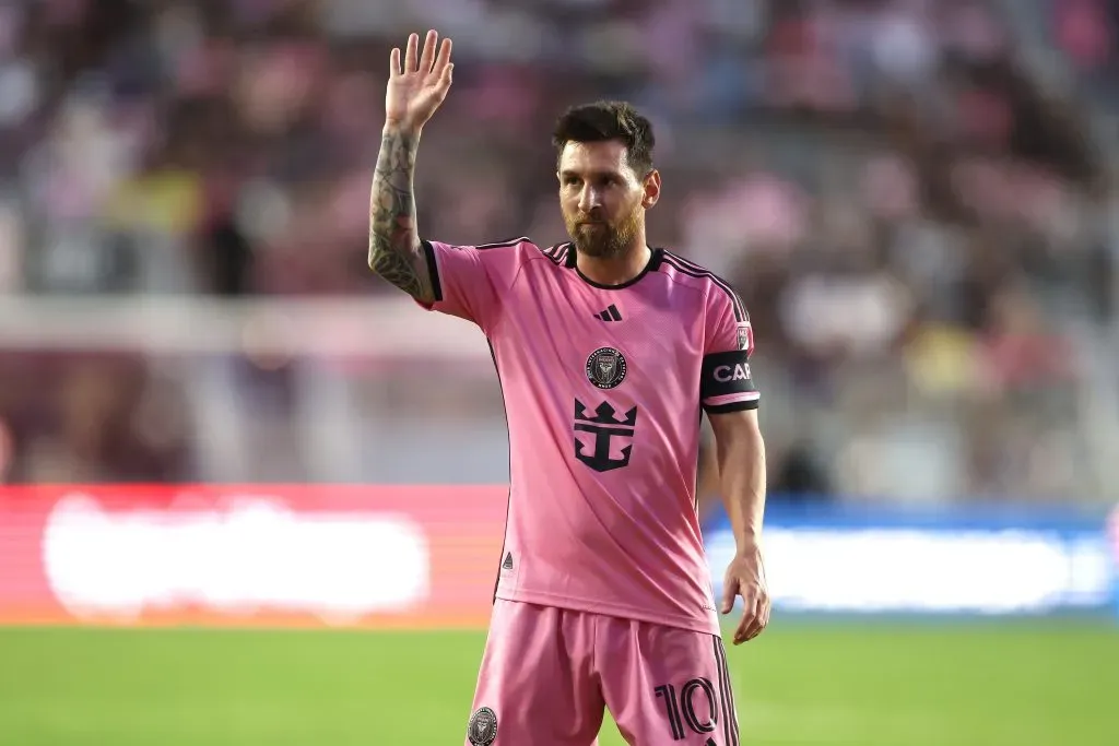 Messi no duelo diante do Orlando City (Photo by Megan Briggs/Getty Images)