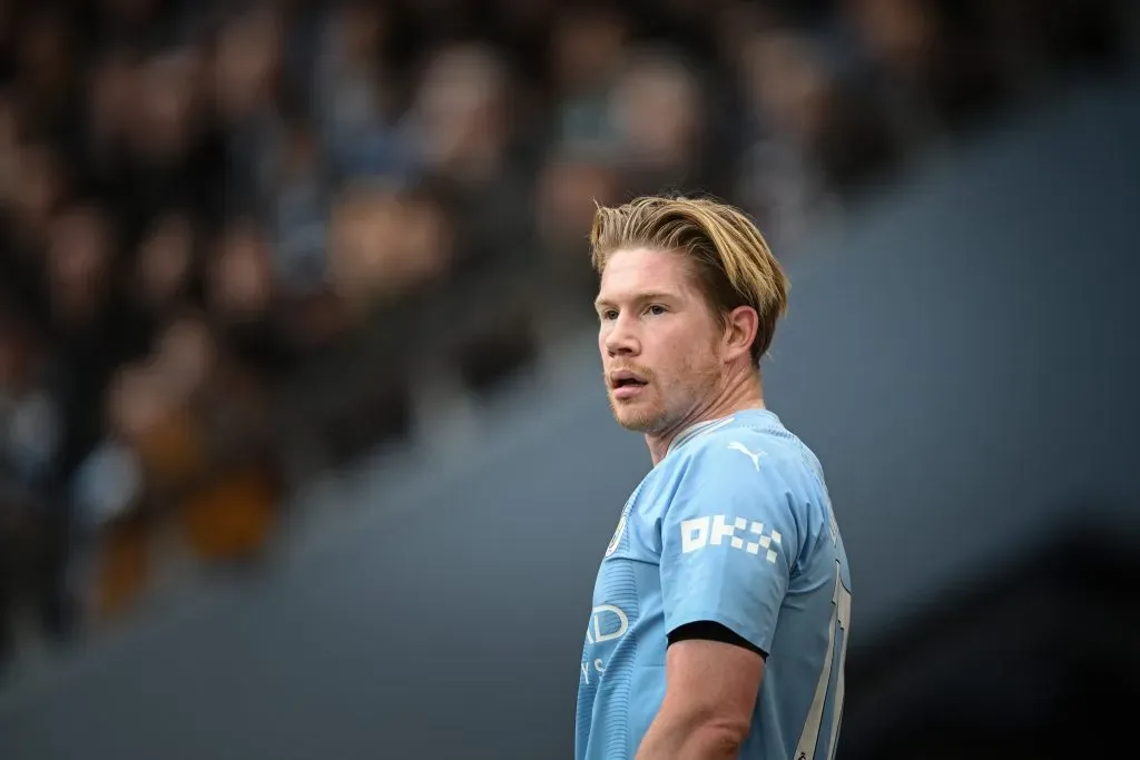 De Bruyne voltou da lesão no mais alto nível (Photo by Michael Regan/Getty Images)