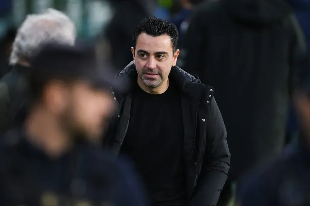 Head Coach Xavi Hernandez of FC Barcelona (Photo by David Ramos/Getty Images)