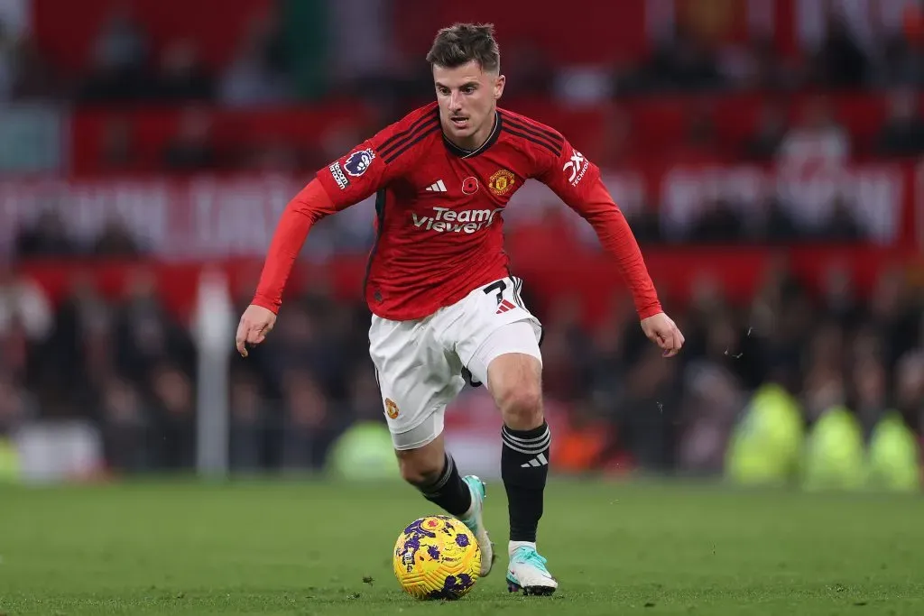 Mason Mount of Manchester United  (Photo by Michael Steele/Getty Images)