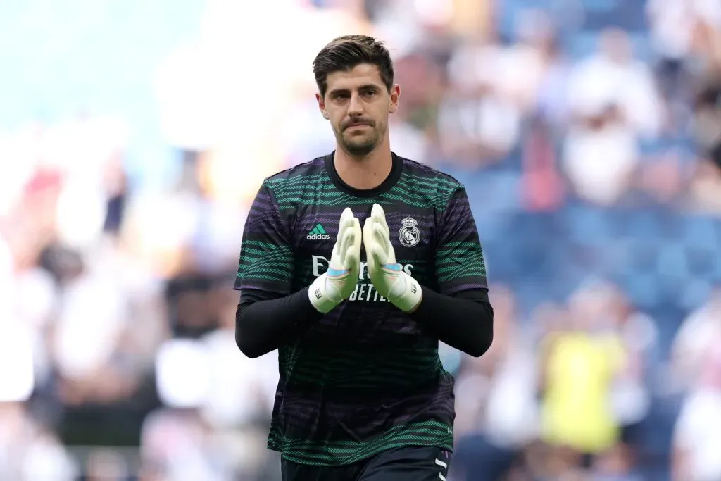 Thibaut Courtois of Real Madrid. (Photo by Florencia Tan Jun/Getty Images)