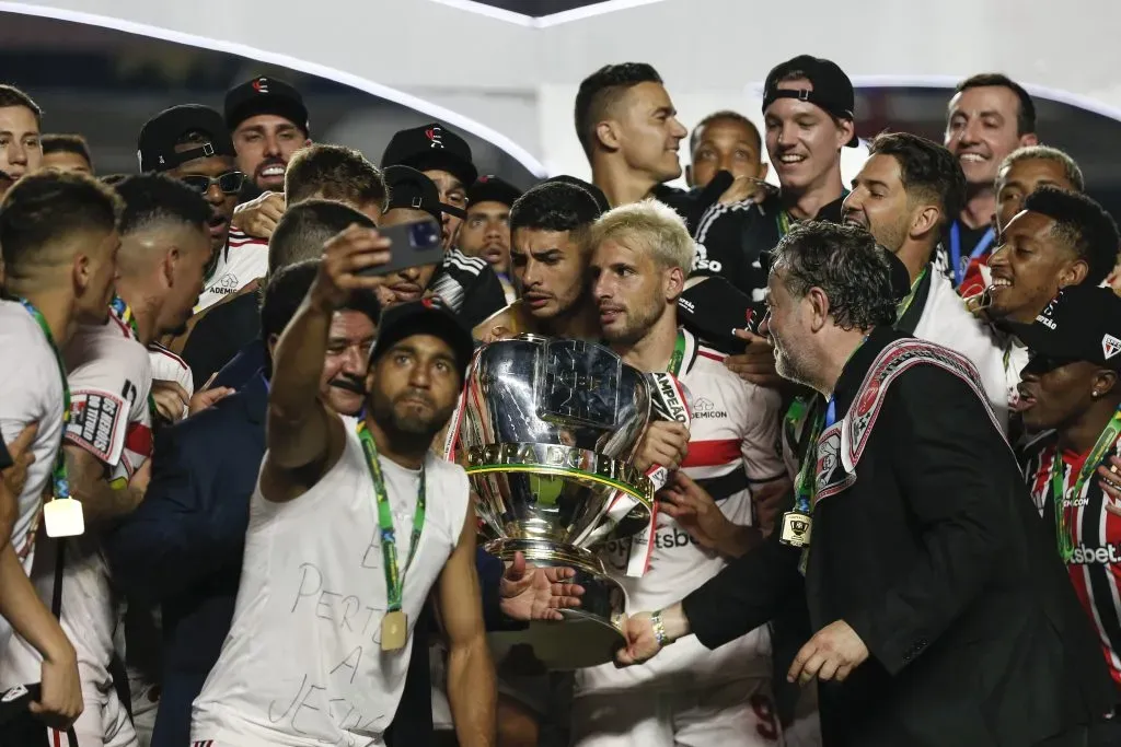 São Paulo venceu a Copa do Brasil com Calleri, Lucas e companhia. Foto: Ricardo Moreira/Getty Images