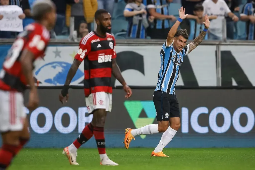 Grêmio e Flamengo no ano de 2023. (Photo by Pedro H. Tesch/Getty Images)