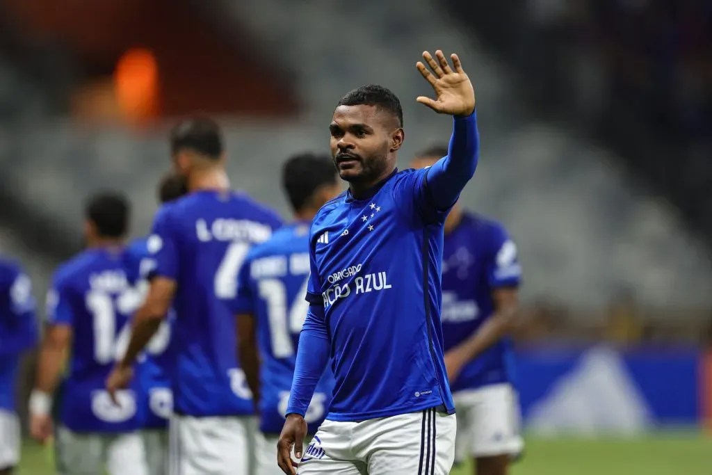 Nikão durante a passagem pelo Cruzeiro. Foto: Gilson Lobo/AGIF