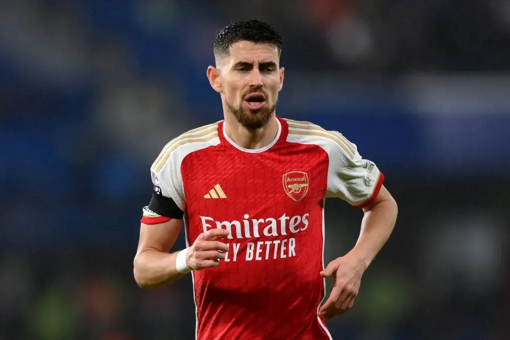 Jorginho of Arsenal . (Photo by Justin Setterfield/Getty Images)