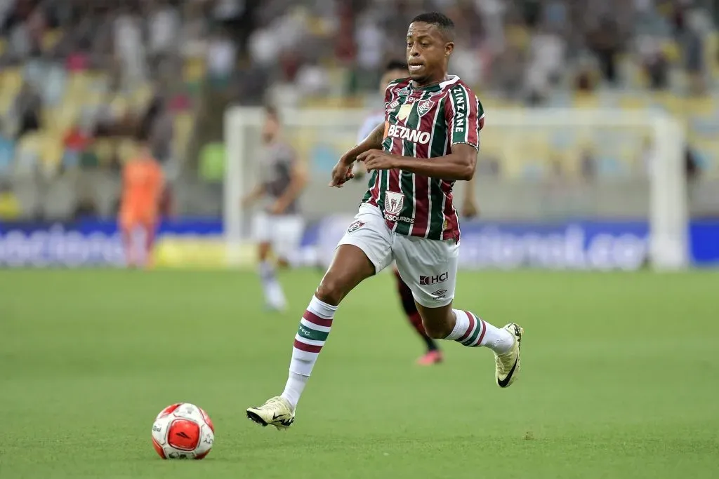 Keno em ação pelo Fluminense. Foto: Thiago Ribeiro/AGIF