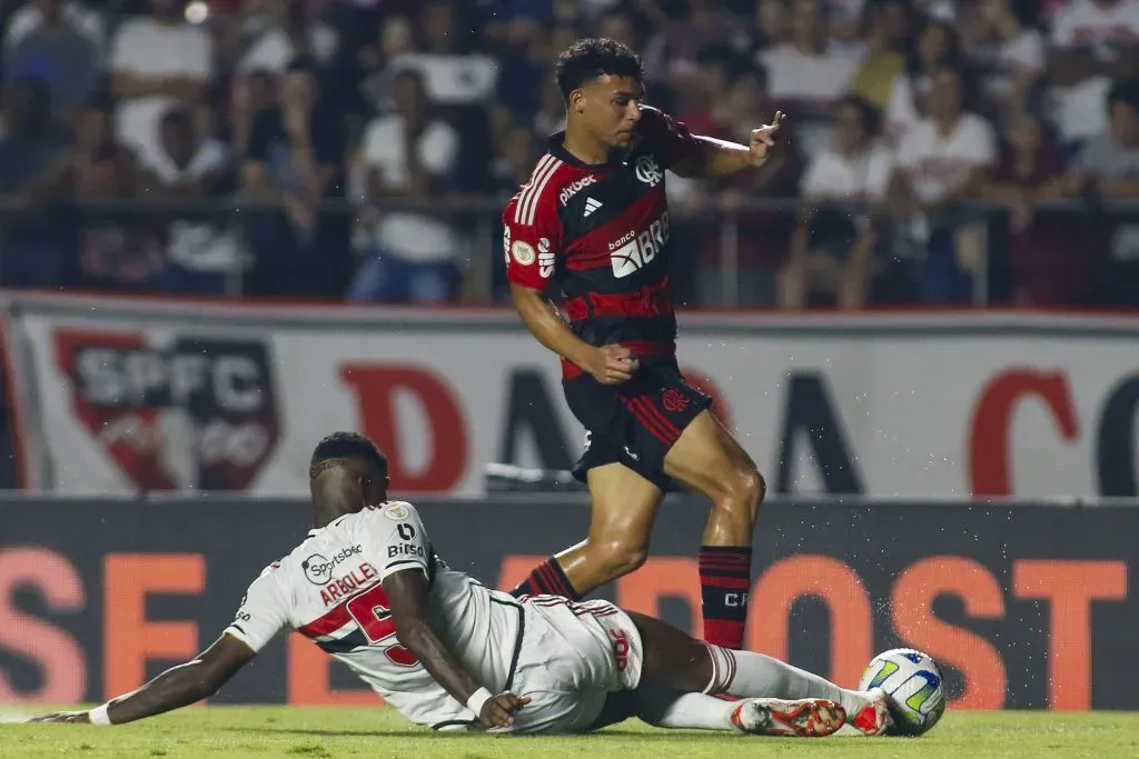 Victor Hugo of Flamengo  (Photo by Miguel Schincariol/Getty Images)