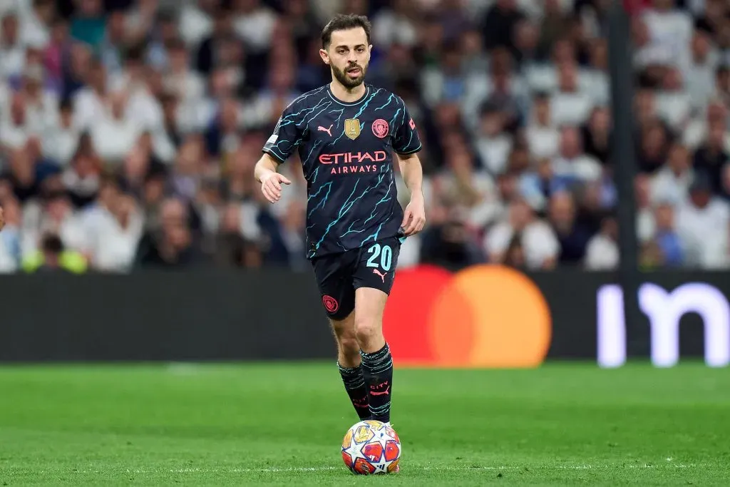 Bernardo vs Real Madrid. (Photo by Angel Martinez/Getty Images)