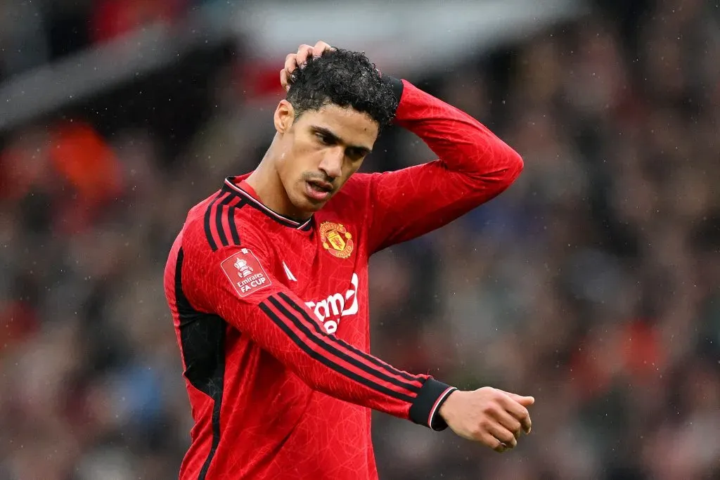 Varane em ação pelo Man United. (Photo by Michael Regan/Getty Images)