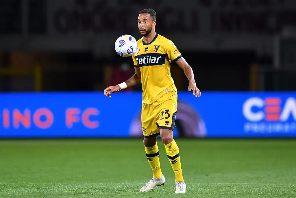 Hernani em campo pelo Parma (Photo by Valerio Pennicino/Getty Images)