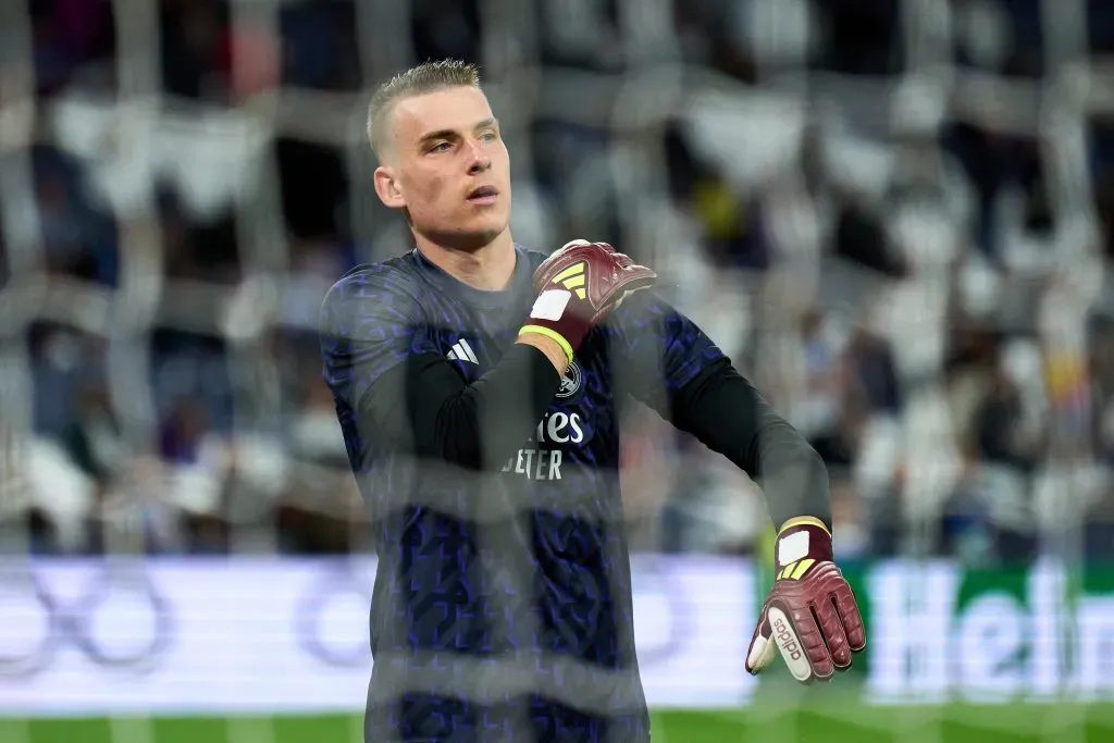 Lunin é alvo do Bayern. (Photo by Angel Martinez/Getty Images)