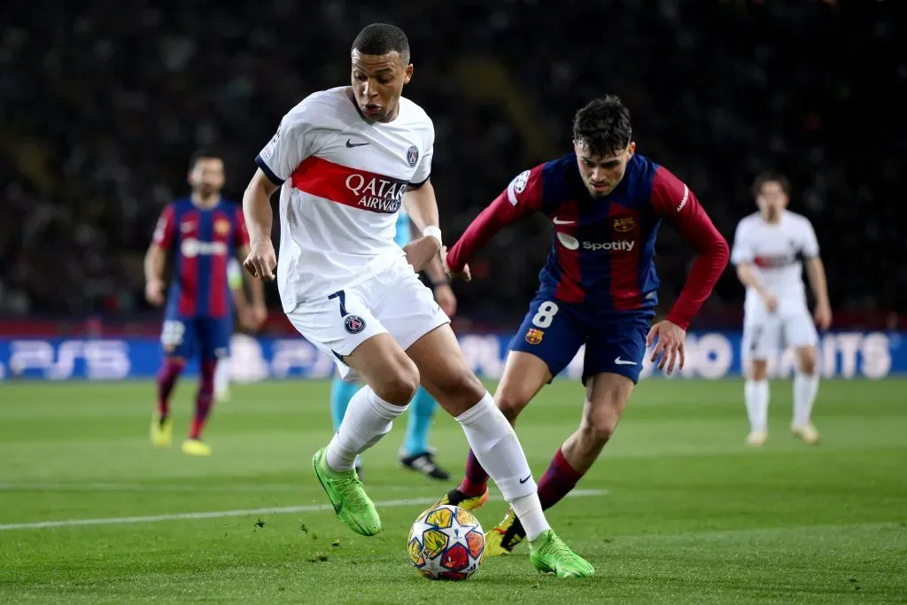 Mbappé coloca PSG no sonho das semifinais. Foto: David Ramos/Getty Images