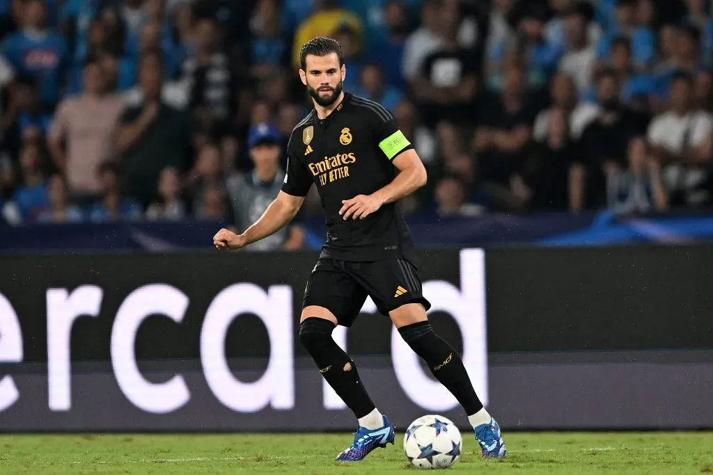 Nacho em ação pelo Real Madrid. (Photo by Francesco Pecoraro/Getty Images)