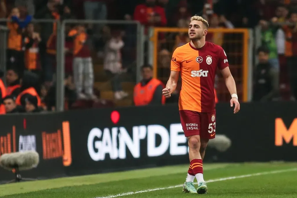 Baris Yilmaz of Galatasaray . (Photo by Ahmad Mora/Getty Images)