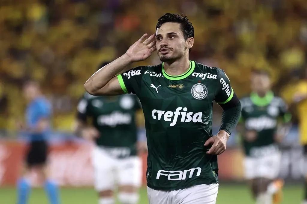 Veiga voltou a comentar sobre seu momento no Palmeiras (Photo by Franklin Jacome/Getty Images)