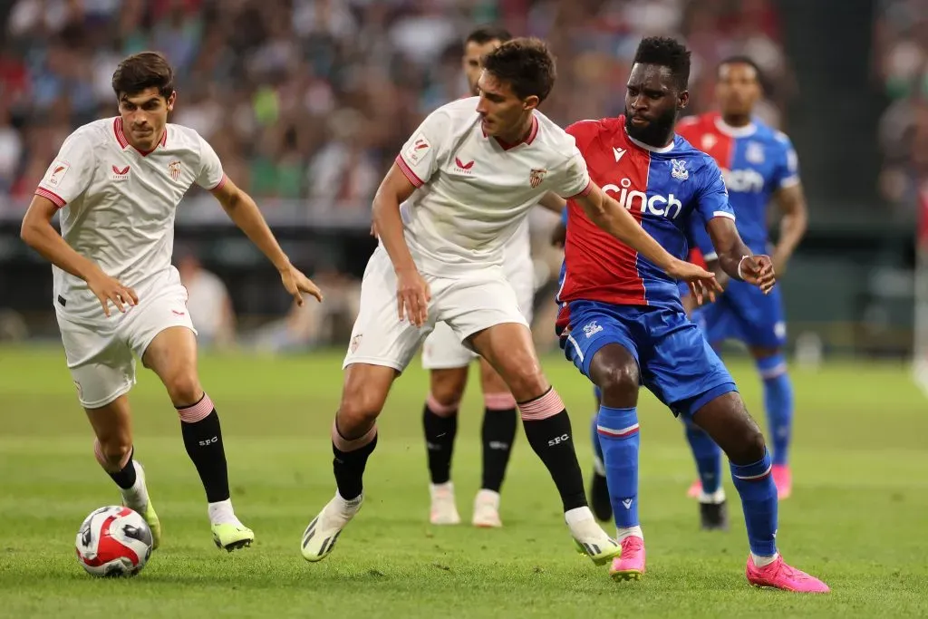 Gattoni pouco jogou no Sevilla (Photo by Gregory Shamus/Getty Images)