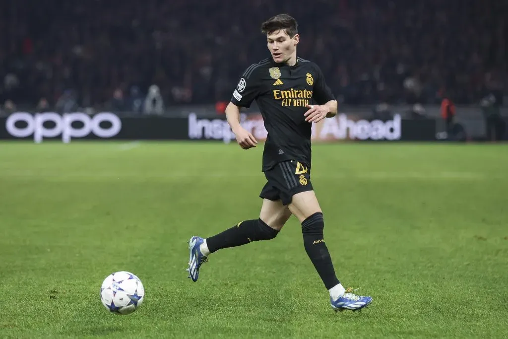 García em campo pelo Real (Photo by Maja Hitij/Getty Images)