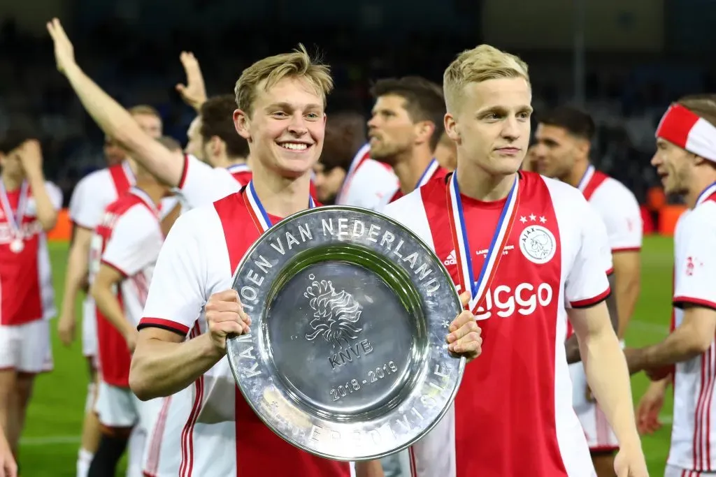 De Jong em tempos de Ajax. (Photo by Dean Mouhtaropoulos/Getty Images)