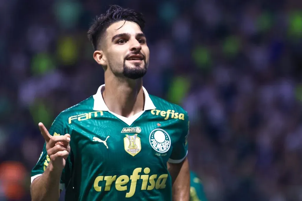 Flaco em campo pelo Palmeiras. Foto: Marcello Zambrana/AGIF