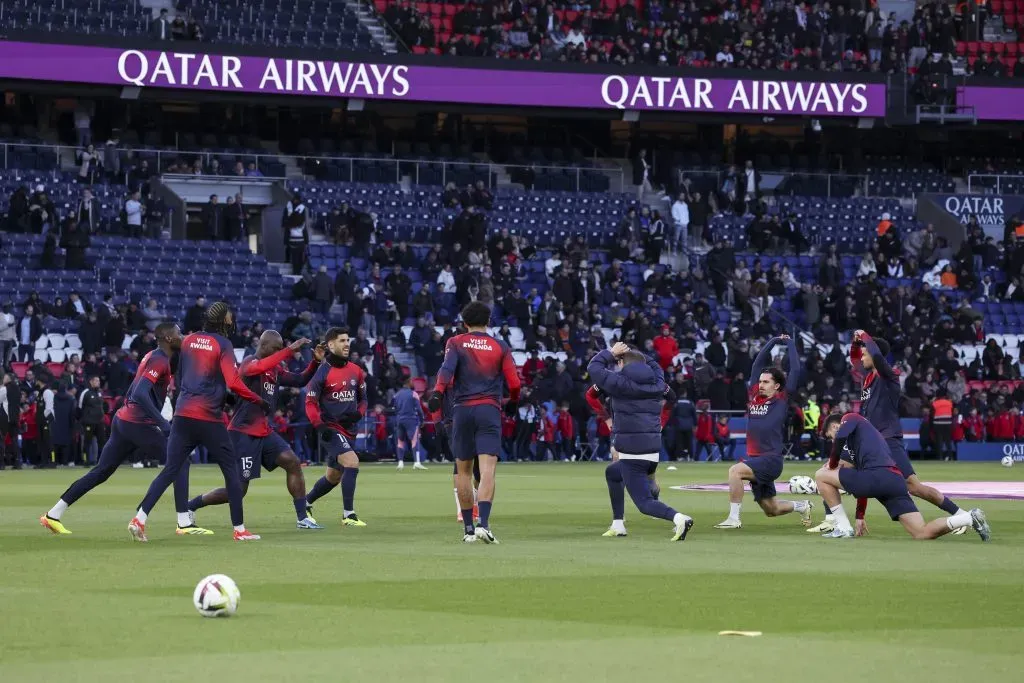 Team Paris Saint-Germain .(Photo by Catherine Steenkeste/Getty Images for Qatar Airways)