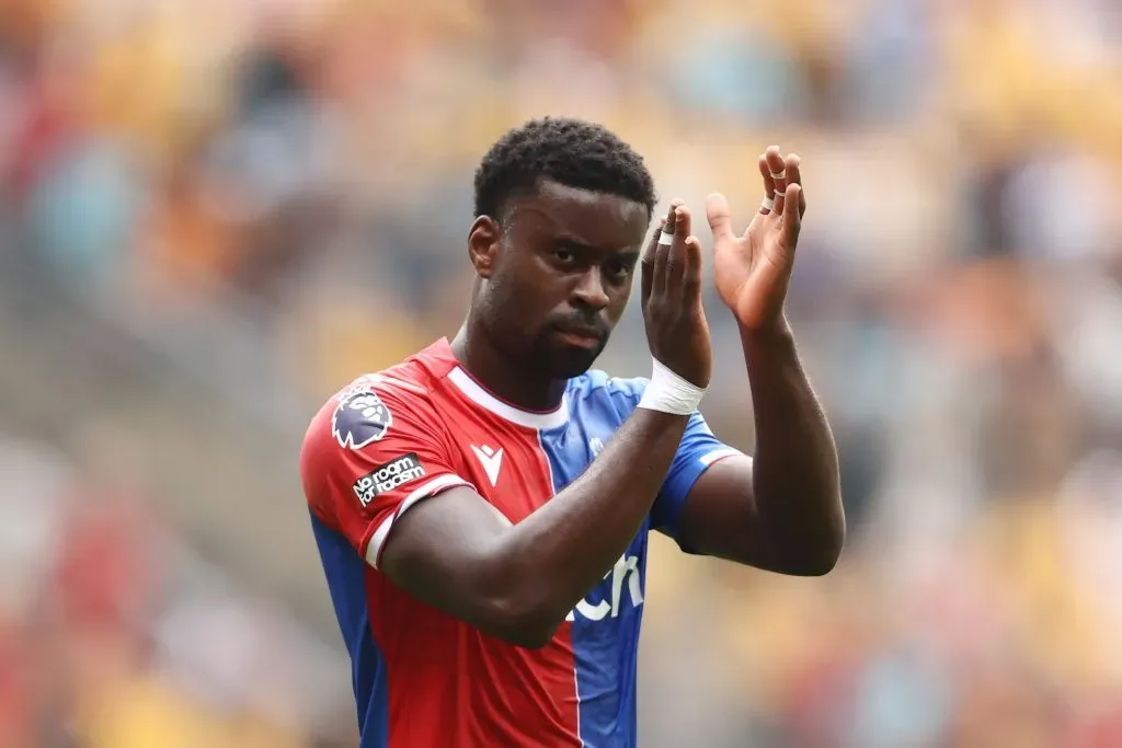 Marc Guehi of Crystal Palace. (Photo by Naomi Baker/Getty Images)