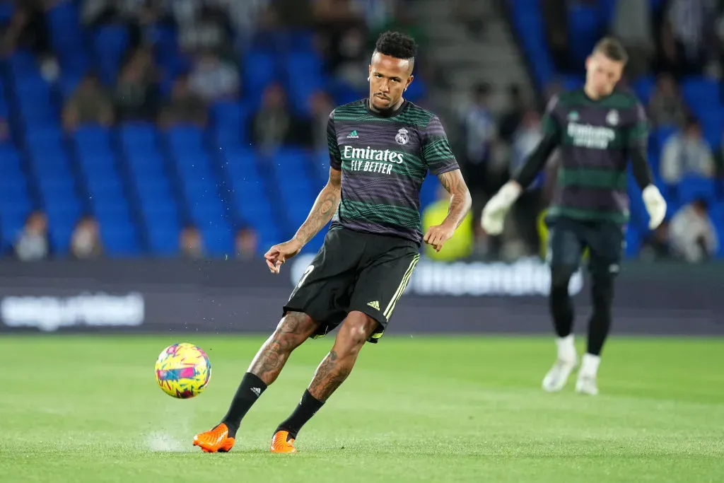 Éder Militão pelo Real Madrid. (Photo by Juan Manuel Serrano Arce/Getty Images)