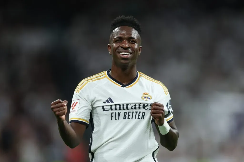 Vinicius Junior of Real Madrid . (Photo by Clive Brunskill/Getty Images)