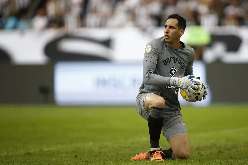 Gatito Fernández pelo Botafogo. (Photo by Wagner Meier/Getty Images)