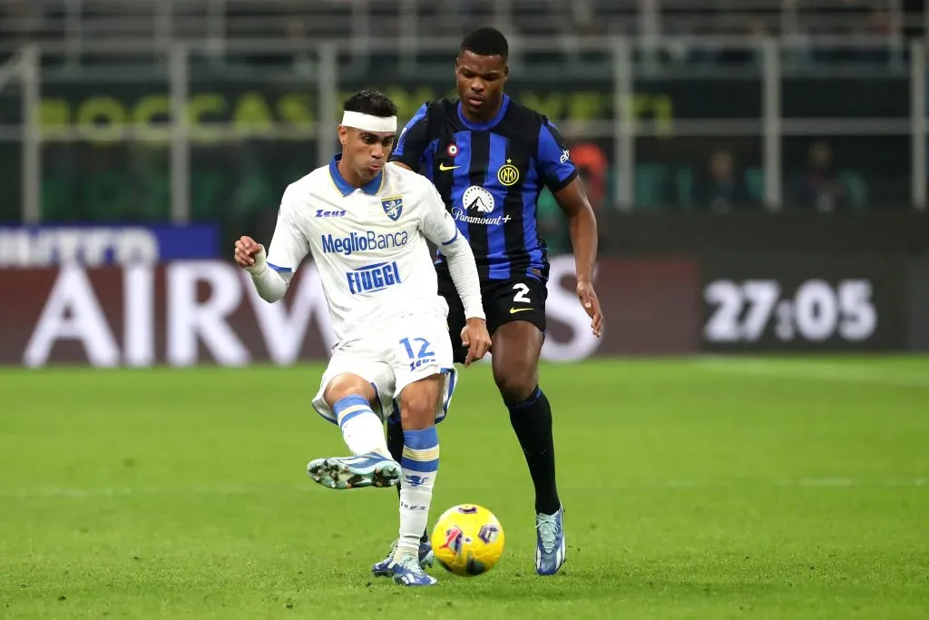 Reinier na temporada passada pela Frosinone. (Photo by Marco Luzzani/Getty Images)