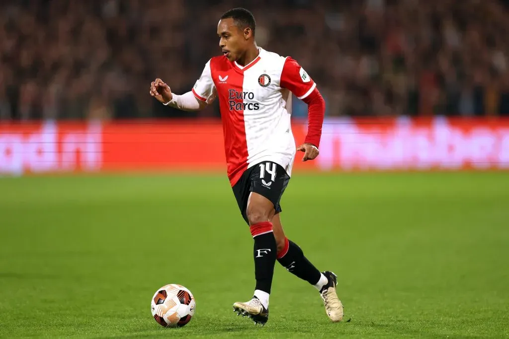 Igor Paixão em ação pelo Feyenoord. (Photo by Dean Mouhtaropoulos/Getty Images)