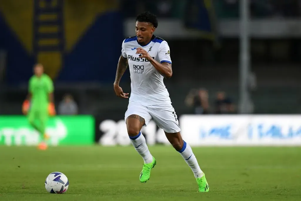 Éderson em campo pela Atalanta (Photo by Alessandro Sabattini/Getty Images)