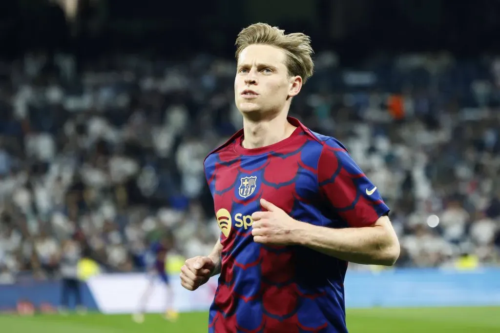 Frenkie de Jong pelo Barcelona. Foto: IMAGO / AFLOSPORT