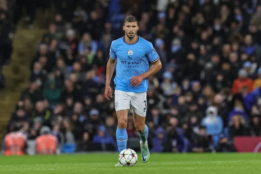 Rúben Dias com a camisa do Manchester City. Foto: ZUMA Press Wire