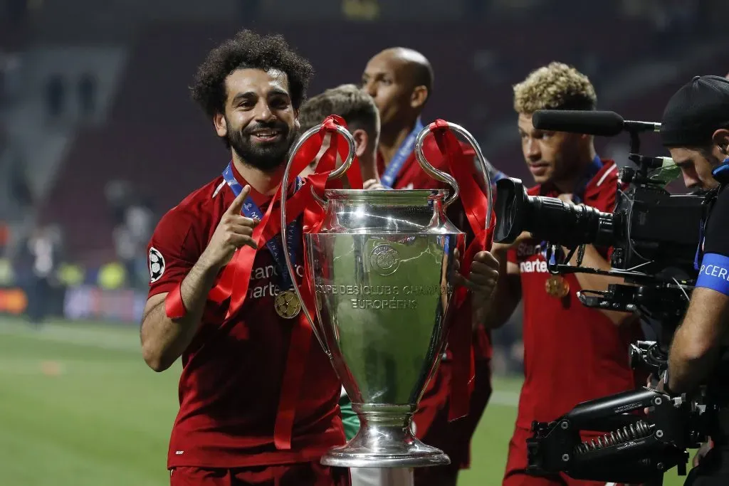 Salah na conquista da Champions League. Foto: IMAGO / ANP