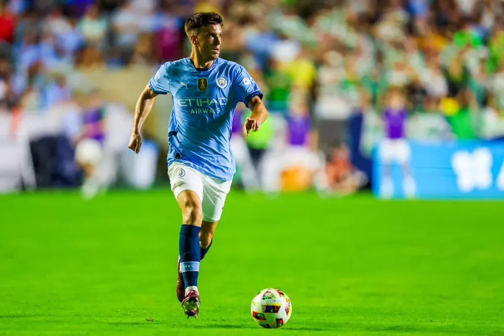 Máximo Perrone em ação pelo Manchester City. Photo by David Jensen/Icon Sportswire SOCCER: